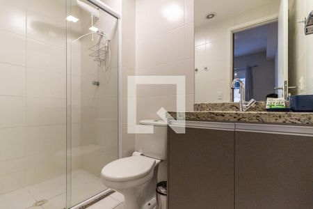 Suíte - Banheiro de apartamento à venda com 1 quarto, 30m² em Santa Efigênia, São Paulo