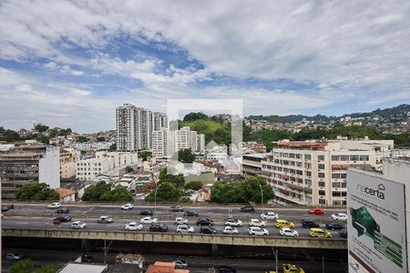 Sala Vista de apartamento à venda com 3 quartos, 65m² em Rio Comprido, Rio de Janeiro