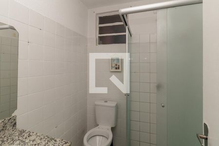 Banheiro de apartamento à venda com 1 quarto, 34m² em Centro, São Paulo