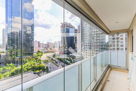Varanda de apartamento à venda com 1 quarto, 51m² em Chácara Santo Antônio (zona Sul), São Paulo