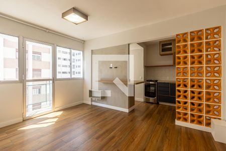Sala de apartamento à venda com 1 quarto, 49m² em Vila Olímpia, São Paulo
