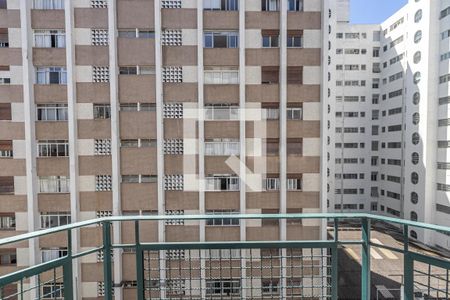 Varanda da Sala de apartamento à venda com 1 quarto, 49m² em Vila Olímpia, São Paulo