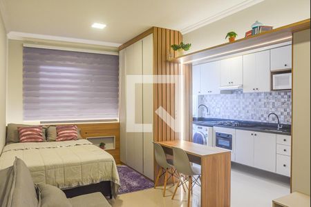 Sala/Quarto de apartamento para alugar com 1 quarto, 43m² em Assunção, São Bernardo do Campo