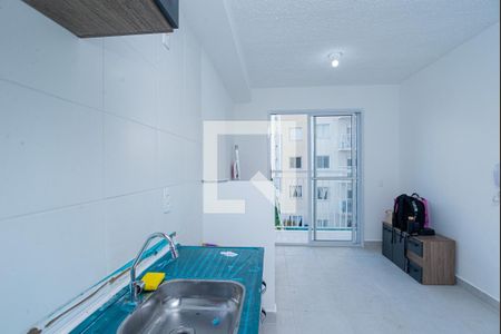 Sala/Cozinha de apartamento à venda com 2 quartos, 36m² em Bom Retiro, São Paulo