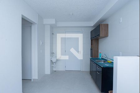 Sala/Cozinha de apartamento para alugar com 2 quartos, 36m² em Bom Retiro, São Paulo