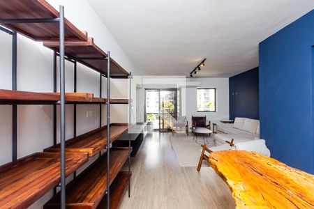 Sala de apartamento para alugar com 1 quarto, 121m² em Itaim Bibi, São Paulo