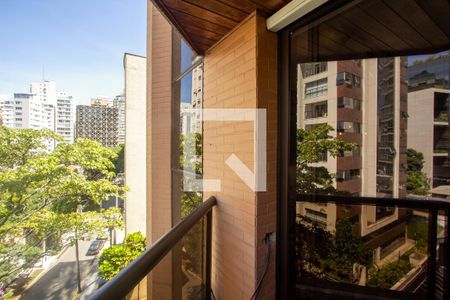 Sala varanda de apartamento para alugar com 1 quarto, 121m² em Itaim Bibi, São Paulo