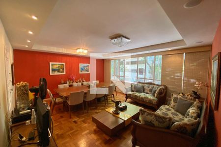 Sala de apartamento à venda com 5 quartos, 210m² em Copacabana, Rio de Janeiro