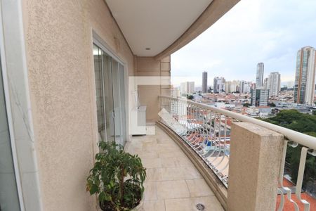 Varanda de apartamento à venda com 4 quartos, 260m² em Vila Gomes Cardim, São Paulo
