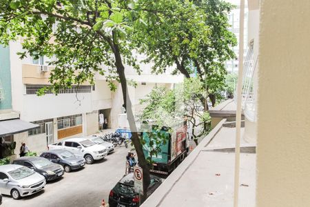 Vista da Sala de apartamento à venda com 3 quartos, 159m² em Leme, Rio de Janeiro