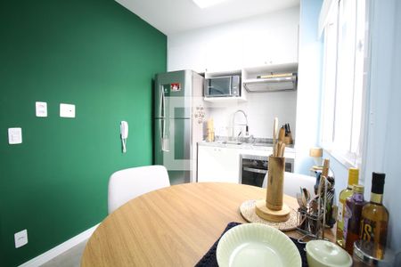 Sala/Cozinha de apartamento para alugar com 1 quarto, 26m² em Sé, São Paulo
