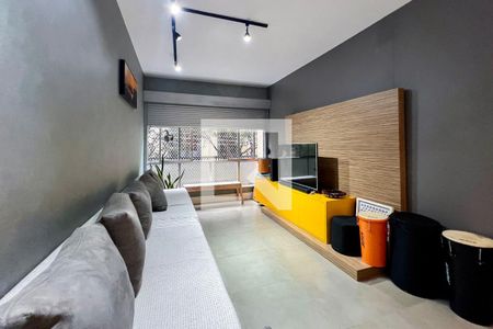 Sala de apartamento para alugar com 2 quartos, 85m² em Vila Nova Conceição, São Paulo