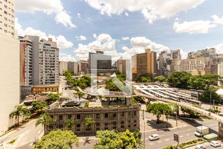 Quarto - Vista de apartamento para alugar com 1 quarto, 35m² em Sé, São Paulo