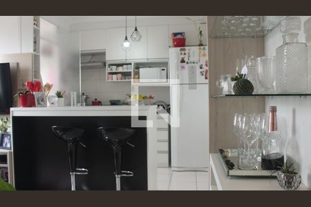 Sala/Cozinha de apartamento à venda com 2 quartos, 43m² em Jardim Novo Taboão, São Paulo