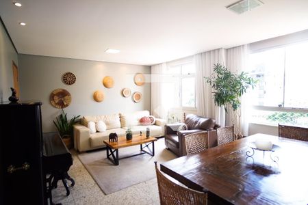 Sala de apartamento à venda com 5 quartos, 202m² em Castelo, Belo Horizonte