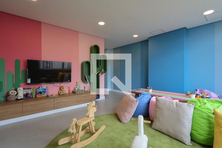 Studio para alugar com 28m², 1 quarto e sem vaga Studio para alugar com 28m², 1 quarto e sem vagaÁrea comum - Brinquedoteca