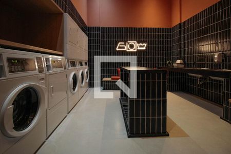 Studio para alugar com 25m², 1 quarto e sem vagaLavanderia