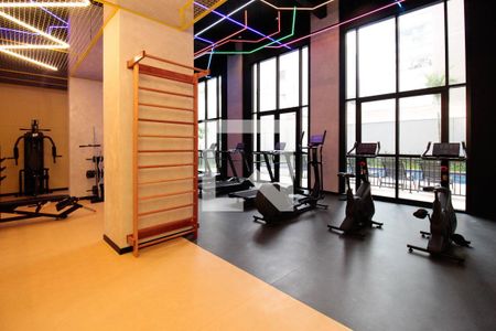 Studio para alugar com 25m², 1 quarto e sem vagaAcademia