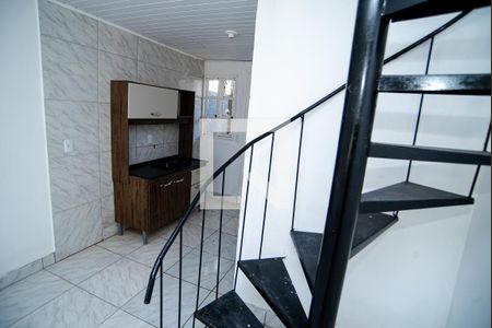 Cozinha de kitnet/studio para alugar com 1 quarto, 32m² em São Lucas, Viamão