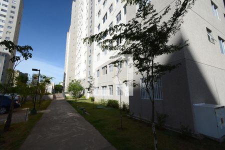 Apartamento à venda com 42m², 2 quartos e 1 vagaFachada do bloco