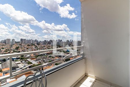 Varanda da Sala de apartamento à venda com 2 quartos, 50m² em Vila Moinho Velho, São Paulo