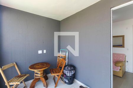 Varanda da Sala de apartamento para alugar com 1 quarto, 32m² em Vila Santa Clara, São Paulo