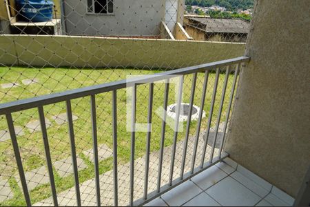 Varanda da Sala de apartamento à venda com 2 quartos, 53m² em Taquara, Rio de Janeiro