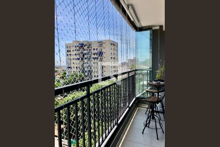 Varanda da Sala de apartamento à venda com 3 quartos, 75m² em Cachambi, Rio de Janeiro