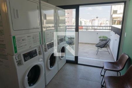 Studio para alugar com 26m², 1 quarto e sem vagaLavanderia