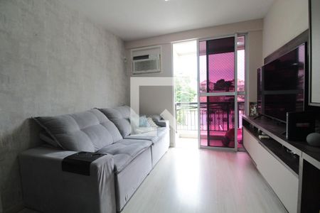 Sala de apartamento à venda com 2 quartos, 70m² em Freguesia de Jacarepaguá, Rio de Janeiro