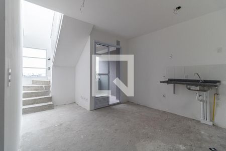 Sala/Cozinha de apartamento à venda com 1 quarto, 82m² em Vila Moraes, São Paulo