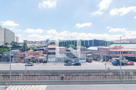 Vista da Sala de apartamento à venda com 2 quartos, 57m² em Vila Homero Thon, Santo André
