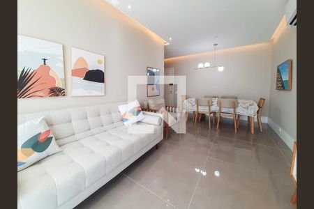 Sala de apartamento à venda com 2 quartos, 74m² em Barra da Tijuca, Rio de Janeiro