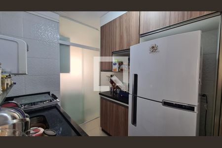 Cozinha e Área de Serviço de apartamento à venda com 2 quartos, 60m² em Vila Tupi, Várzea Paulista