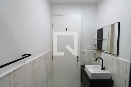Apartamento para alugar com 90m², 2 quartos e 1 vagaBanheiro Social