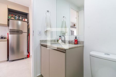 Studio para alugar com 27m², 1 quarto e sem vagaBanheiro