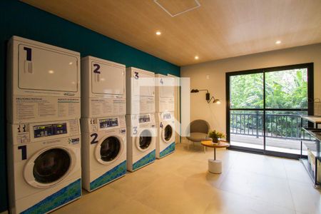 Studio para alugar com 27m², 1 quarto e sem vagaÁrea comum - Lavanderia