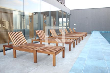 Studio para alugar com 24m², 1 quarto e sem vagaPiscina