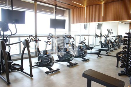 Studio para alugar com 24m², 1 quarto e sem vagaAcademia