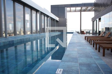 Studio para alugar com 24m², 1 quarto e sem vagaPiscina