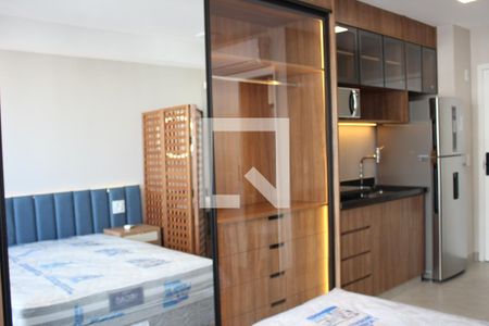 Studio para alugar com 24m², 1 quarto e sem vagaQuarto