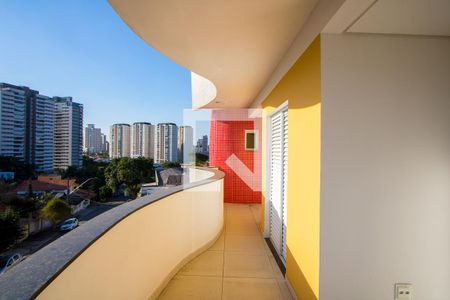 Varanda gourmet de apartamento à venda com 3 quartos, 168m² em Paraíso, Santo André