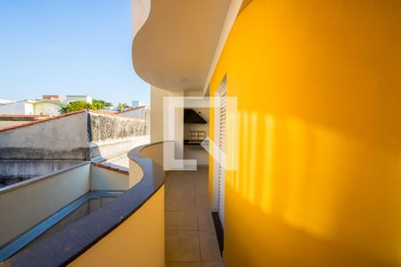 Varanda gourmet de apartamento à venda com 3 quartos, 171m² em Paraíso, Santo André