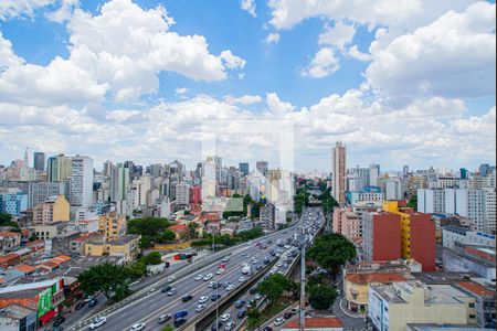 Vista da Varanda da Sala de apartamento à venda com 2 quartos, 50m² em Bela Vista, São Paulo