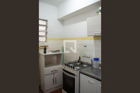 Cozinha  de kitnet/studio à venda com 1 quarto, 42m² em Farroupilha, Porto Alegre