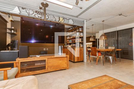 Sala de apartamento à venda com 1 quarto, 70m² em Campo Belo, São Paulo