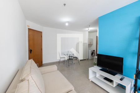 Sala de apartamento à venda com 1 quarto, 80m² em Bela Vista, São Paulo
