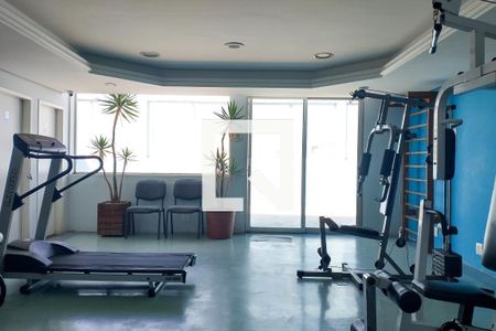 Apartamento para alugar com 41m², 1 quarto e 1 vaga Apartamento para alugar com 41m², 1 quarto e 1 vagaÁrea comum - Academia