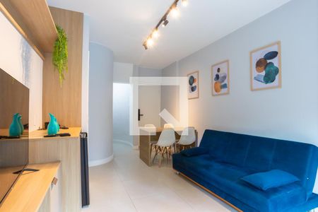 Sala de apartamento para alugar com 1 quarto, 41m² em Liberdade, São Paulo