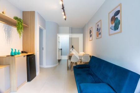 Sala de apartamento para alugar com 1 quarto, 41m² em Liberdade, São Paulo